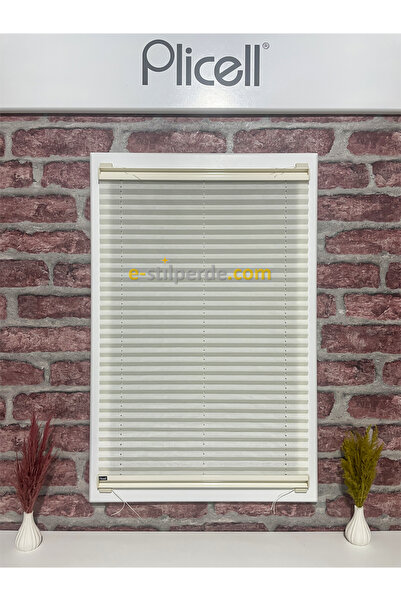 IŞILTI Perde Sistemleri Plicell Plise Perde Parrot - 03 Krem