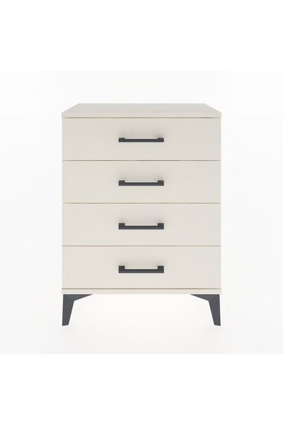 Dienni Arges Komodin 4 Çekmeceli 60x30x80 Aytaşı-Aytaşı