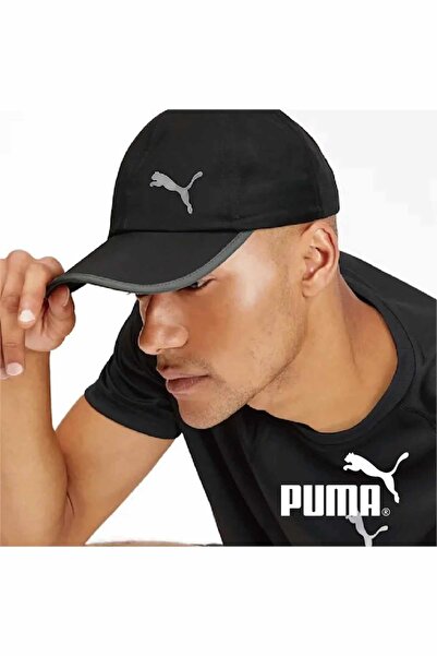 Puma Ess Running Cap Şapka Unisex Şapka 022325-02 Siyah