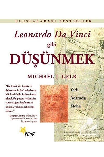 Beyaz Yayınları Leonardo Da Vinci Gibi Düşünmek