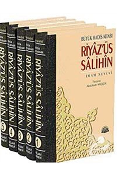 Sağlam Yayınevi Riyazüs Salihin Büyük Hadis Kitabı (5 Cilt Takım)