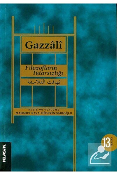 Klasik Yayınları Filozofların Tutarsızlığı