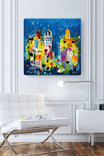 ColorVision Renkli Harikalar Diyarı Kanvas Tablo