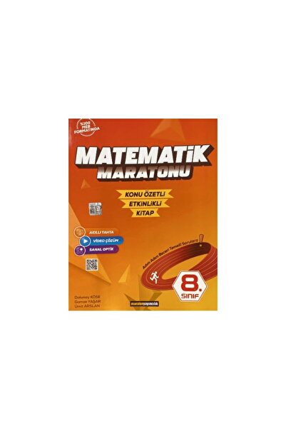 MARATON YAYINLARI 8.SINIF MATEMATİK ETKİNLİKLİ MARATONU (2024-2025)