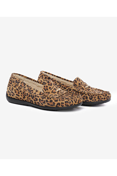 Greyder Women's Leopard Genuine Leather Comfort Shoes 5K2Ca34395