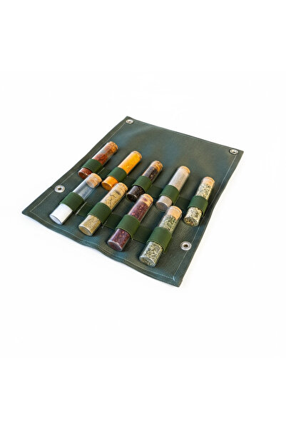 mykhediyevesanatatölyesi Çantalı Kamp Baharatlık Seti Kamp Malzemeleri Su Geçirmez Çadır Karavan