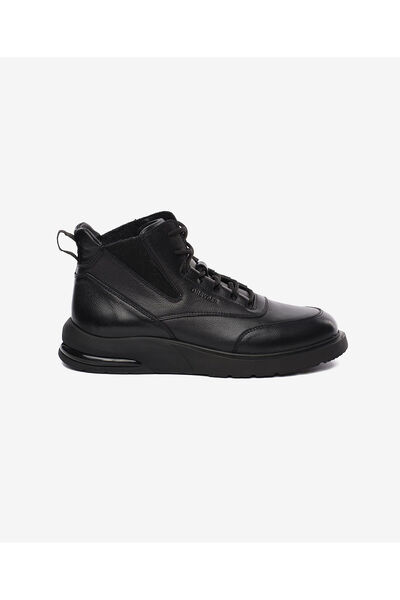 Greyder Erkek Siyah Hakiki Deri Sneaker Bot 5K1SB18741
