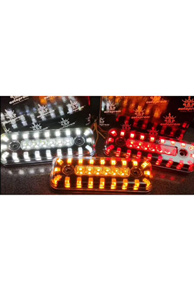 ÇERAY 202503 Neon Yan Lamba Sarı Yeni Model 12/24Volt Uyumlu