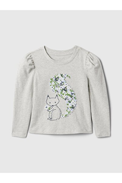 GAP Kız Bebek Gri Mix & Match T-Shirt
