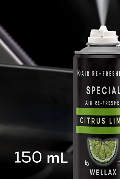 ASTRA LED Koku Giderici Gümüş İyon Klima Bombası Dezenfektan Sprey 150 Ml, Temizleyici Tazeleyici Citrus Lime
