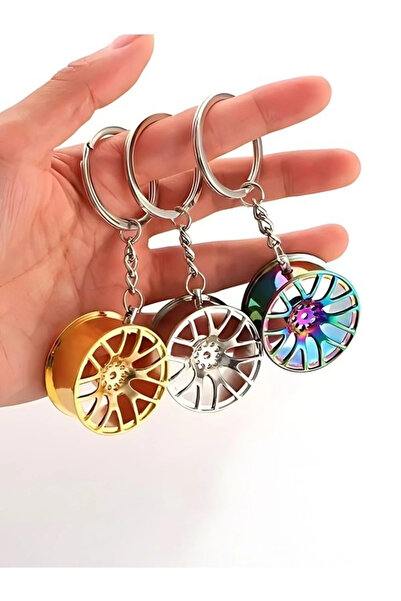 Genel Markalar TAYEM Araba Jant Anahtarlık Moda Taşınabilir Anahtarlık Sırt Çantası Süsü