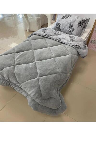 Arma Concept Single Luxury Double-Sided Pufidik Wellsoft Patterned Quilt 155X215 + 1 Pillowcase