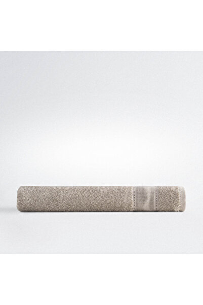 Ecocotton Lida Bath Towel 100% Organic Cotton Hole Work Beige 80X150 cm