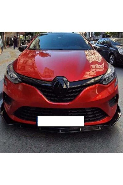 Drs Tuning Renault Clio Uyumlu 5 Ön Tampon Eki Custom Ön Lip 3 Parça Plastik ...
