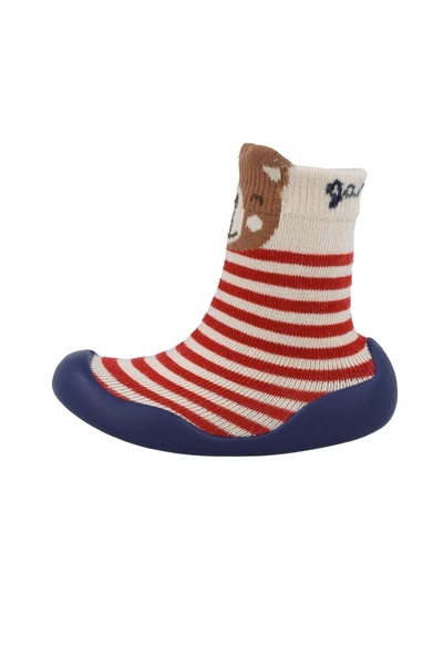 Garvalin Non-Slip Children's Interior shoes with Bear Design 251320-A