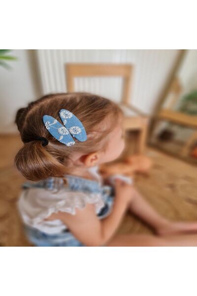 COLORFULLCLİPS مشبك دينيم فيستو مزدوج