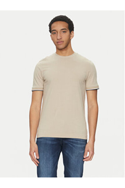 BOSS Men's T-Shirt 50501097 Beige