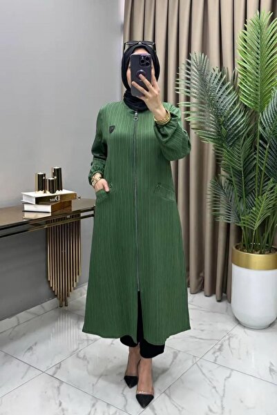 Generic Brand قبعة BELİNAY KAP مصنوعة من قماش الفراولة للنساء باللون الكاكي م...
