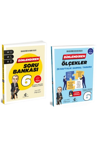 Arı Yayıncılık 6. Sınıf Dinlendiren Soru Bankası ve Ölçekler 36 Haftalık Sarm...