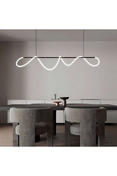 ALC-Shop Πολυέλαιος LED με τηλεχειριστήριο Divino, 24W, με ρύθμιση φωτεινότητας, 4000K, Μαύρος