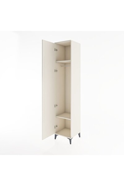 Dienni Hyperion Dolap 2 Raflı Tek Kapaklı Tek Askılı 44x44x221 Aytaşı-Aytaşı
