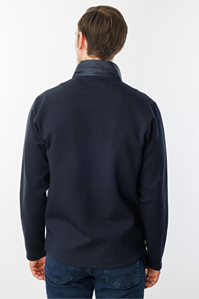 Desen Triko Синій капітонірований чоловічий спортивний верх