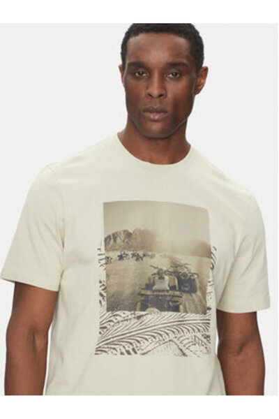 BOSS Tricou bărbătesc 50539187 bej