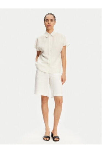 BOSS Pantaloni scurți Bermuda pentru femei 50537403 Albi