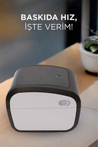 Torima طابعة TLP-423X سوداء متوافقة مع طابعات الإيصالات الحرارية وطابعات الباركود وطابعات العناوين والملصقات والتجار