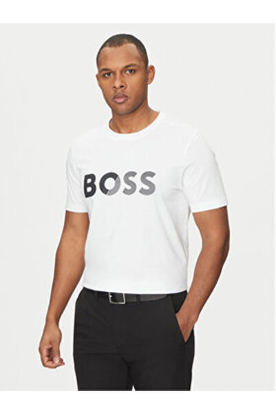 BOSS Men's T-Shirt 50530990 White