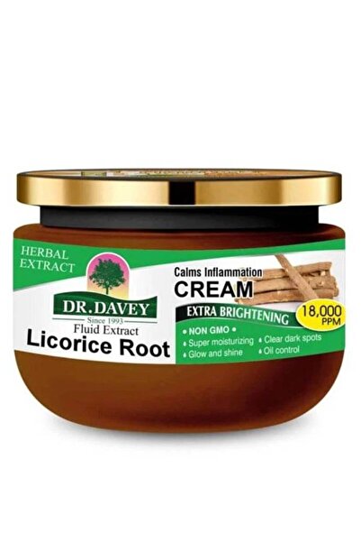 Dr. Davey دكتور ديفي كريم تفتيح إضافي بخلاصة جذور عرق السوس -248 مل