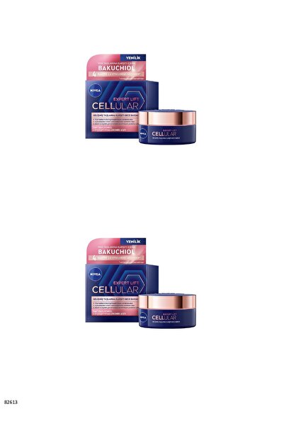 NIVEA 82613 Cellular Expert Lift Anti-Aging Night Cream 50 ml 2 Pieces