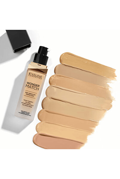 Eveline Cosmetics Eveline Cosmetics Wonder Match foundation, Cool Beige 30, 30 ml