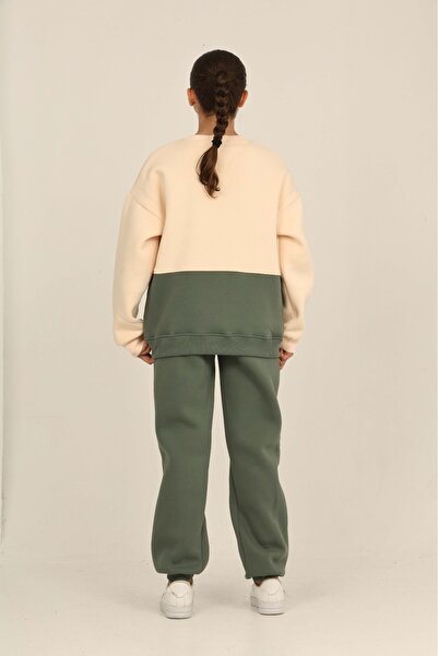 Toontoy Girl's Los Angeles Printed Tracksuit Set