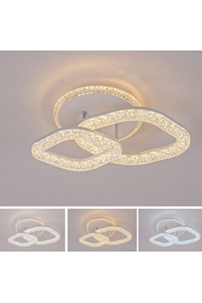 ALC-Shop Πολυέλαιος LED Asgard με τηλεχειριστήριο, ρυθμιζόμενο φως, λευκό