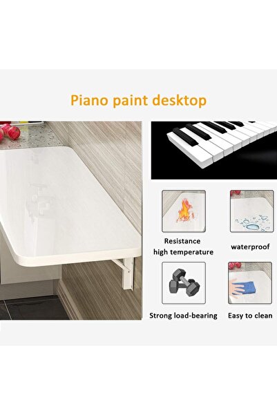 Genel Markalar Lüx Katlanır Mutfak Masası Duvara Monte