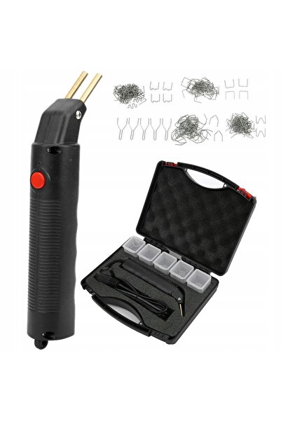 Rosfix Set Zsăbitor Plastic 100W cu LED | 205 Capse | Valiză Inclusă