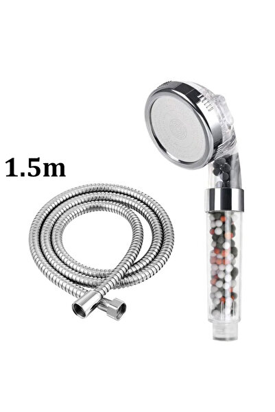 Choice7 رأس دش سبا عالي الضغط بثلاث وظائف، موفر للمياه، مزود بخرز مختلط بطول ...