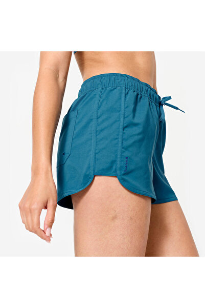 Decathlon Γυναικείο κοντό μαγιό/σορτς - Petrol Blue - TINI