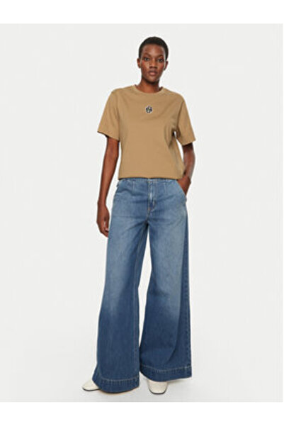 BOSS Tricou damă 50526205 bej