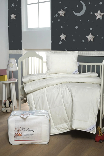 Pierre Cardin Cotton Baby Quilt