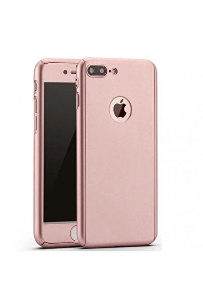 Xiaomi Husa Redmi Note 4 Full Cover 360 Roz Auriu + Folie de protectie