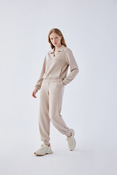 IDYL Sweat Suit with Collar Chain Detail