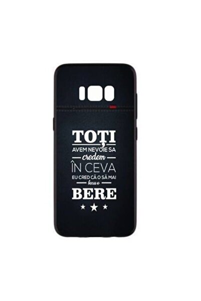 Flippy Carcasă multicoloră pentru Samsung S8 cu mesajul „Bere”