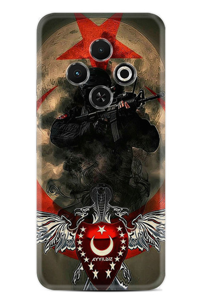 TECNO Spark 30C Case Medium Hardness High Protection Printed Cover Stk-533-Sp...
