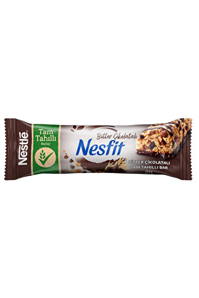 Nesfit Nesfit Bitter Çikolatalı Tam Tahıllı Bar 23,5 Gr