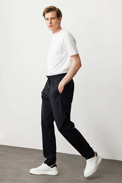 Desen Triko Ανδρικό υφασμάτινο παντελόνι τσέπης K.Navy Blue