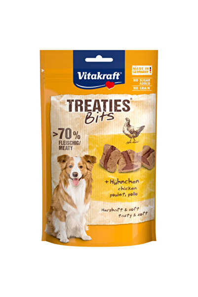 Vitakraft Treaties® Bits Chicken، 120 جرام، للكلاب