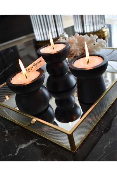 muga design Loreen 3’Lü Mumluk Seti