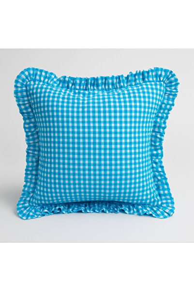 Belomia Home Collection Κάλυμμα μαξιλαριού με βολάν με διπλό σχέδιο πουέτικαρ...